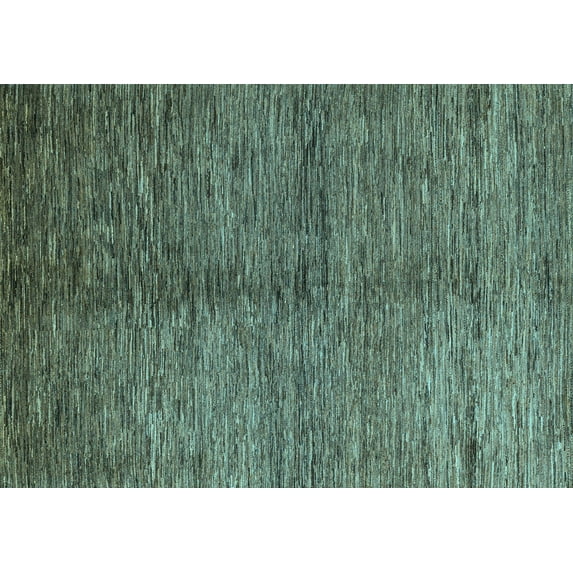 Ahgly Company Indoor Rectangle Abstract Light Blue Modern Area Rugs, 8' x 12'