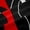 Red Black, variant on jejeloiu Black Cat Kitten Black Out Curtains,Happy Valentine'S Day Curtains Pack of 2 (42x63 Each),Western Valentine Gifts Bedroom Curtains For Men Women,Microfiber Bedroom Decor