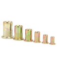 thumbnail image 3 of Fasteners,175PCS Rivet Nut Kit Flat Head Rivet Nut Fastener Nuts Superior Craftsmanship, 3 of 9