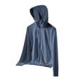 thumbnail image 7 of JoveMarine Men and Women UPF 50+ Sun Protection - Lightweight Fishing Shirts for Men Long Sleeve Zip Up Hoodie Couple Skin Sun Protection Breathable Water Resistant Workwear,Dark Gray M, 7 of 7