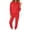 Red, variant on Lmueinov Women's 2 Piece Long Sleeve Hoodies for Women Drawstring Jogger Pants with Pockets Comfy Lounge Set Outdoor Workout Fall Winter Clothes