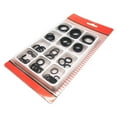 thumbnail image 4 of LOVIVER 50 Pieces Rubber O Rings Assorted Kit/ Different Sizes Washer Spacer Gasket/ for, 4 of 8