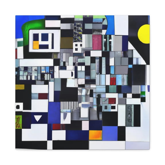 Postmodern Landscape Visions - Canvas