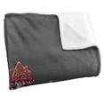 thumbnail image 3 of Harry Potter Gryffindor Rough Crest Officially Licensed Silky Touch Super Soft Throw Blanket 50' x 60', 3 of 6