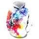 thumbnail image 3 of Sudadera con capucha con estampado 3D de flores y hojas para hombre, sudaderas de moda de manga larga con estampado de plantas coloridas, sudaderas de gran tamaño, 3 of 5