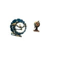 thumbnail image 5 of Figurine Knick Knack Globe Statue Resin Material Compact Size for Living Room Bedroom Office Decor, 5 of 8
