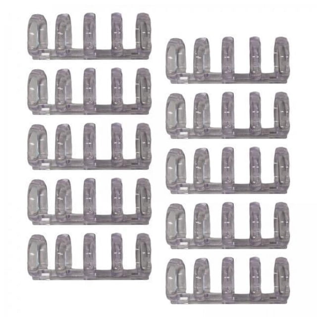 2x10 Uds anillos de encuadernación de hojas sueltas Strade Fareast Limited con bisagras divididas a presión 5 agujeros