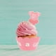 thumbnail image 2 of EeaseMX 24 adornos para tartas de revelación de género, palillos de postre y 24 envoltorios para cupcakes., 2 of 8