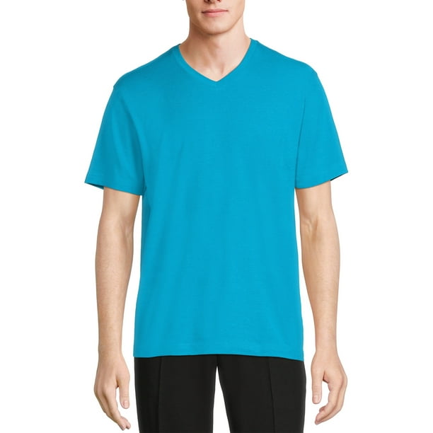 Men’s VNeck TShirt with Short Sleeves