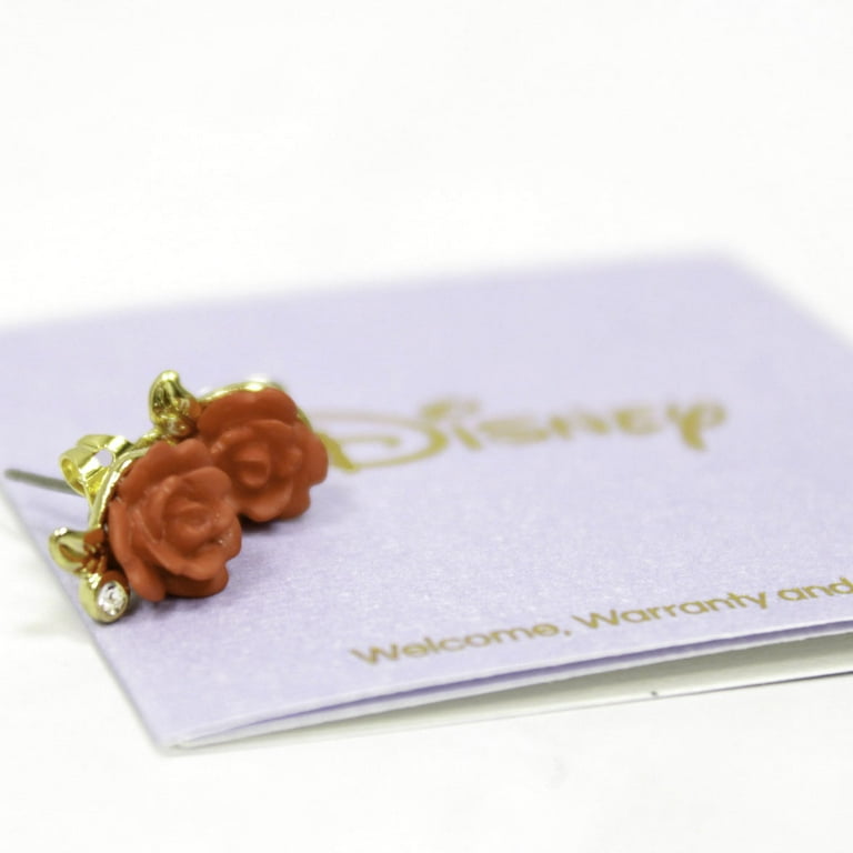 Disney rose deals earrings