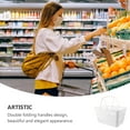 thumbnail image 6 of Gymnture Scicalife Storage Basket with Handles for Shopping & Home Use (Random Color), 6 of 10
