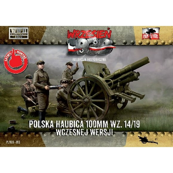1/72 WWII 100mm Polish wz14/19 Obusier Version Ancienne
