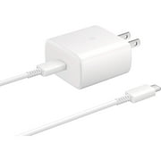 Samsung - Super Fast Charging 45W USB Type-C Wall Charger - White