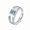 Men's Ring (1 carat mossan diamond), variant on Moissanite Ring in Silver for Couples Promise Rings for Her
