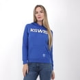 thumbnail image 1 of Sudadera Dama K-Swiss COLLEGE Color Azul, 1 of 4