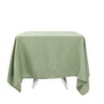 thumbnail image 2 of BalsaCircle 6 Pieces 70" x 70" Eucalyptus Green Square Polyester Tablecloths Table Cover Linens, 2 of 8