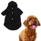 thumbnail image 2 of Traje cálido de invierno para mascotas de algodón negro con capucha abrigo de ocio ropa con hebilla para perros gatos, 2 of 8
