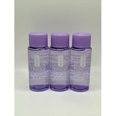 Lot of 3 Clinique Take The Day Off Makeup Remover For Lids, Lashes & Lips 1.7 oz/50 ml Eacht Travel Size, NEW UNBOXED
