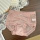 thumbnail image 2 of Gibobby Pantaletas Invisibles para mujer Bragas huecas de encaje de malla sexy para mujer Bolsa de cintura media sin costuras Calzoncillos de cadera Bragas(Rosa,G), 2 of 3