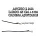 thumbnail image 4 of JOYARIS Collar De Caucho Ajustable Nudo De Bruja Zirconias Plata 925 DM-0000623, 4 of 4