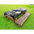 thumbnail image 1 of Landscape Outdoor Tablecloth, Brooklyn New York Usa Landmark Bridge Street with Cars Photo, Decorative Washable Fabric Picnic Table Cloth, 58 X 84 Inches,Black White and Charcoal Grey, by Ambesonne, 1 of 2