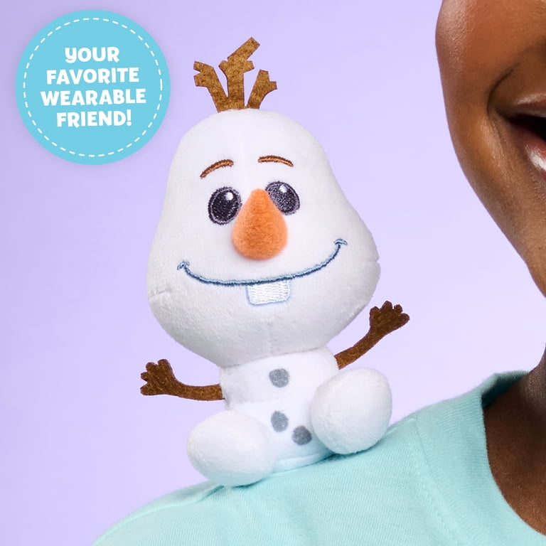 Disney, Frozen Perch'd Shoulder Plush Olaf, Mini, Multicolor