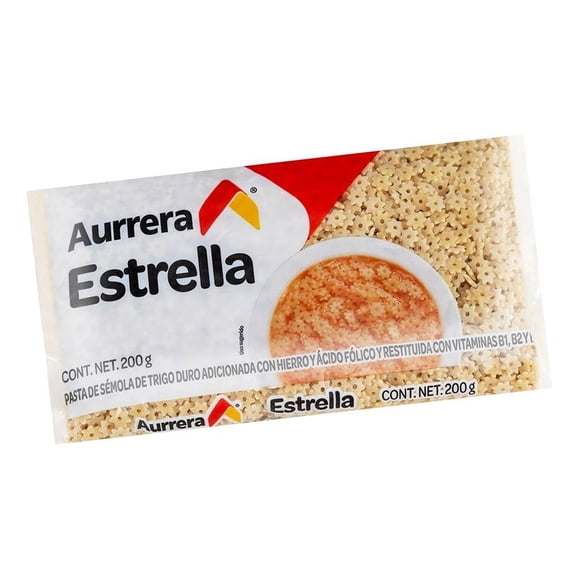 Sopa de estrella Aurrera 200 g