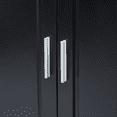thumbnail image 6 of ROOMARK Tall and Wide Storage Cabinet with Doors for Bathroom/Office, Three Drawers, 6 of 8