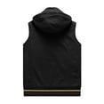 thumbnail image 5 of Durtebeua Sleeveless Jackets Coats Stand Collar Winter Casual Sport Vest with Pockets Vests For Men Casual, 5 of 5