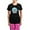 With Pink Pant, variant on CafePress - Blue Cupcake Women's Dark Pajamas - Women's Short Sleeve Print T-Shirt and Pants Dark Cotton Pajama Set