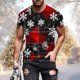 thumbnail image 1 of Tops para hombre, blusas y camisas de manga corta con cuello redondo para hombre, jersey informal con cuello redondo estampado para hombre, pantalones cortos deportivos para fitness, blusa de poliéste, 1 of 5