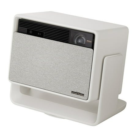 XGIMI HORIZON S Max 4K Laser   LED Multimedia Projector with Built-in Speakers, Stand, and Remote XM13Q