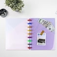 thumbnail image 4 of Discbound Notebook Divider,Pocket Index Separator,Planner Classification Insert,Classic Size Plastic Disc Bound Classified Divider With Built-In Storage Pocket,Sort Classified Content,5 Pcs, 4 of 8