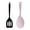pink + black, variant on Silicone Kitchen Utensils Set(2 Piece),Cooking Tools ,Withstand High Temperature ,Dishwasher Safe