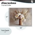 thumbnail image 4 of Stupell Industries French Country Elegant Wheat Bouquet in Vase Gray Framed Giclee Art, 14 x 11, by Franklyn Gregory, 4 of 8
