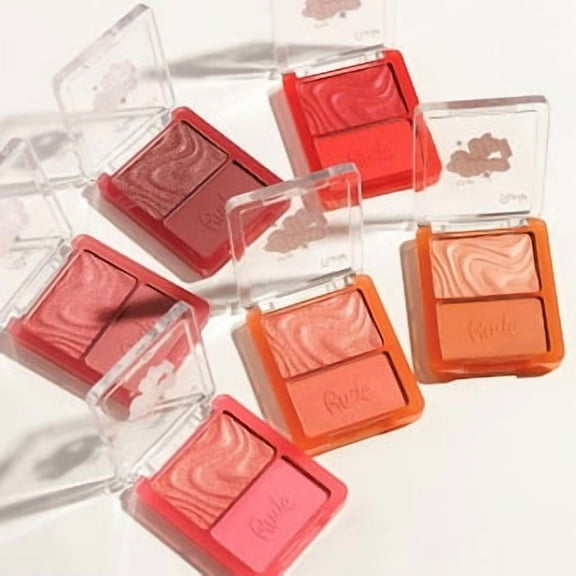 The Glow Up! Matte & Shimmer Blush Duo - Pink Aura