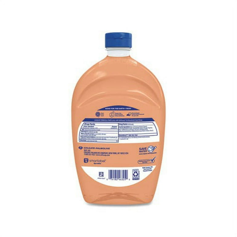 Antibacterial Liquid Hand Soap Refills, Fresh, 50 oz, Orange, 6/Carton Antibacterial Liquid Hand Soap Refills, Fresh, 50 oz, Orange, 6/Carton