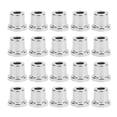 thumbnail image 1 of Rawiri 20 piezas tapón protector de metal de tacón alto accesorios para zapatos DIY 12/14/17 mm plata 12 mm, 1 of 8