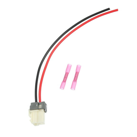 Unique Bargains Inner Blower Motor Connector Wire Harness with 2 Terminals for Kia Forte 2013-2018 Plastic 1 Set White,Black,Red