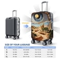 thumbnail image 5 of Haiem Surreal Desert Eye Landscape Luggage Cover Printed Suitcase Covers for Luggage Elastic Washable Suitcase Protector Fits 18-32 Inch Luggage-Medium, 5 of 8