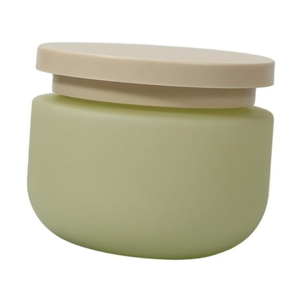 Botellas de viaje Yinane contenedores vacíos recargables con tapa abatible a prueba de fugas Verde 250g Botella de gel de ducha