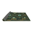 thumbnail image 2 of Ahgly Company Indoor Rectangle Oriental Turquoise Blue Traditional Area Rugs, 4' x 6', 2 of 4