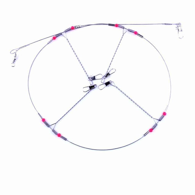 10pcs Stainless Steel Fishing Rigs Wire Leader Rope Rope Fishing Line Swivel String Hooks Balance Bracket Fishing Tackle Accessorie