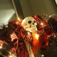 thumbnail image 4 of Esqueleto De Simulación, Guirnalda Colgante Para Puerta Con Luces Led Para Decoración De Fiesta De Halloween Advancent HA040048-02, 4 of 6
