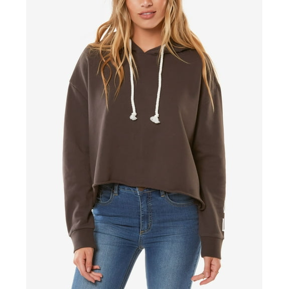 O'Neill Juniors' Free Ride Sweatshirt (Washed Black, XS)