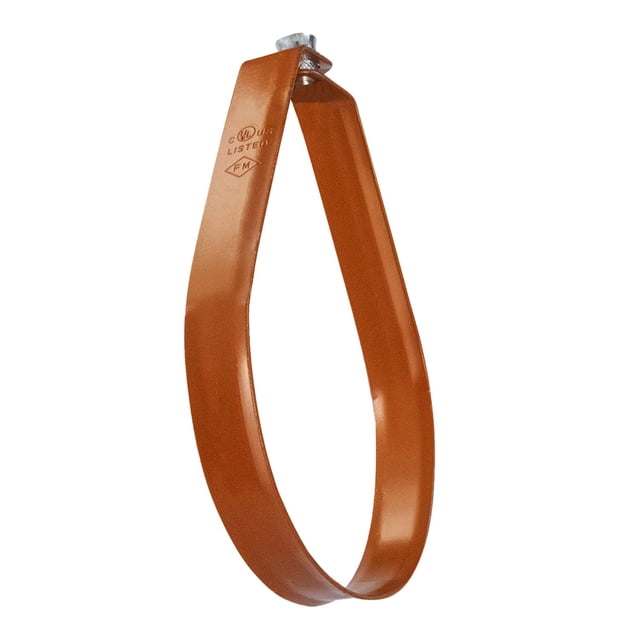 Soporte para tubería HIGHCRAFT ITS-FD04 de cobre epóxico, 10 cm