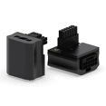 thumbnail image 1 of Conector de alimentación ATX3.0 de 90 grados para RTX 4090 4080 4070 Ti 3090 Ti (RVS negro), 1 of 4