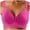 Hot Pink, variant on Bras for Women Full Coverage Women's Plus Size Visual Effects Minimizer Bra (Black,42)