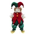 thumbnail image 4 of Muñeco de payaso navideño, decoraciones navideñas, recuerdos de fiesta, diseño de escena, figura navideña Payaso sentado, 4 of 9