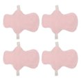thumbnail image 1 of 4 almohadillas menstruales lavables antifugas, transpirables, de algodón puro, respetuosas con la piel, reutilizables, para mujeres, color rosa, 1 of 8